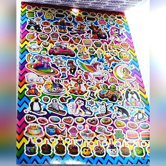 Lisa Frank Rainbow 90s Sticker Booklet - Picture 6 of 9